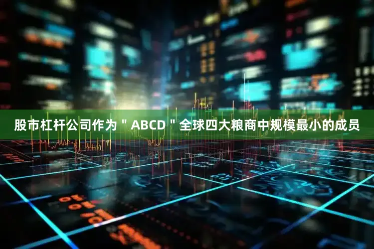 股市杠杆公司作为＂ABCD＂全球四大粮商中规模最小的成员